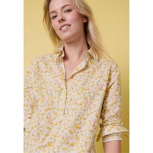 NWOT Ann Mashburn Alden shirt w liberty fabric, Med $365 G27